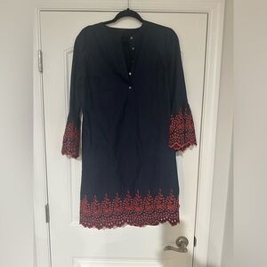 J. Crew dress with Eyelet detail - Size M